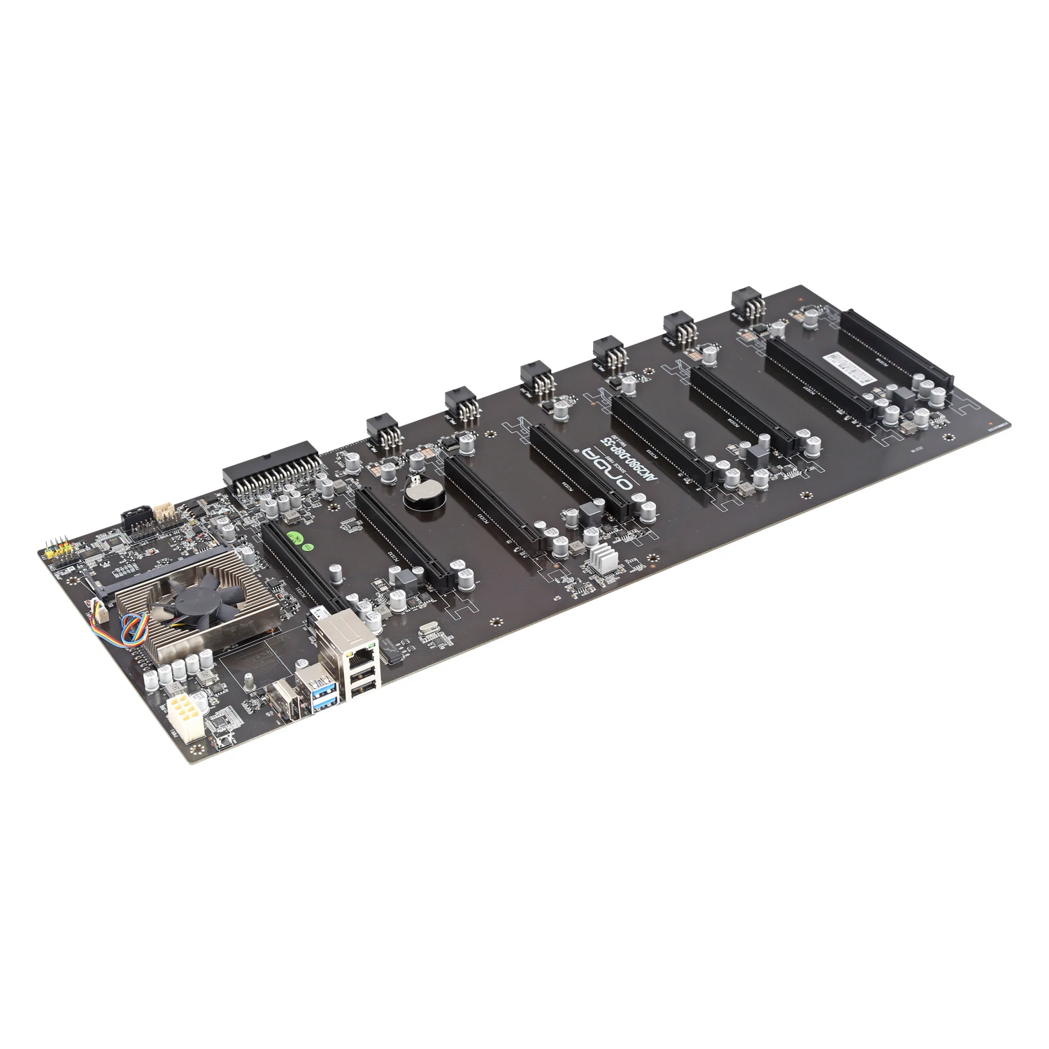  Хит продаж 8 Gpu 6 установка видеокарты 3060 чехол и AK2980 D8P-55 Eth riserless добыча материнская