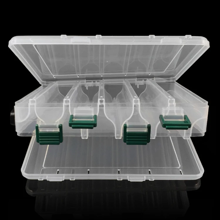 Оптовая продажа, новый дизайн, белая двухсторонняя приманка WEIHE, набор пластиковых крючков, коробка для рыболовных снастей