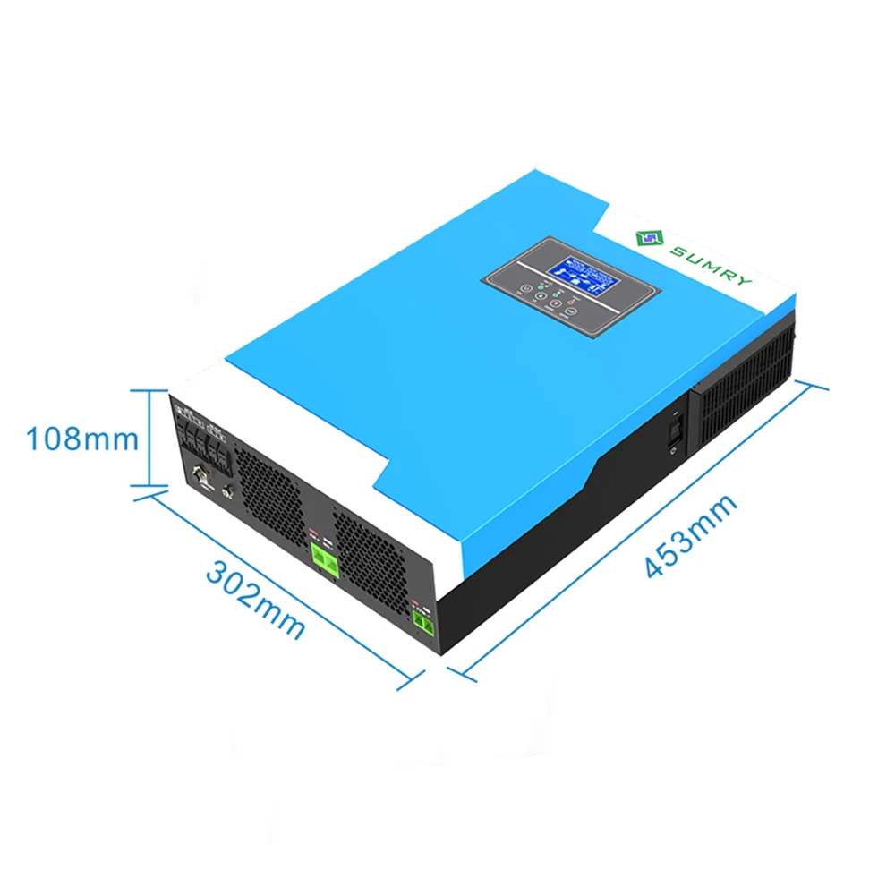  MPS-V 5KW-PLUS чистая Синусоидальная волна инвертирующий усилитель батареек работает на солнечных батареях 5KW инвертор буит в анти-Сумерки комплект для суровой