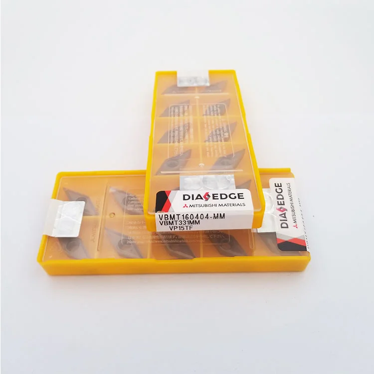 Advanced japanese Mitsubishi cnc carbide insert turning tool insert VCMT160404 UE6020