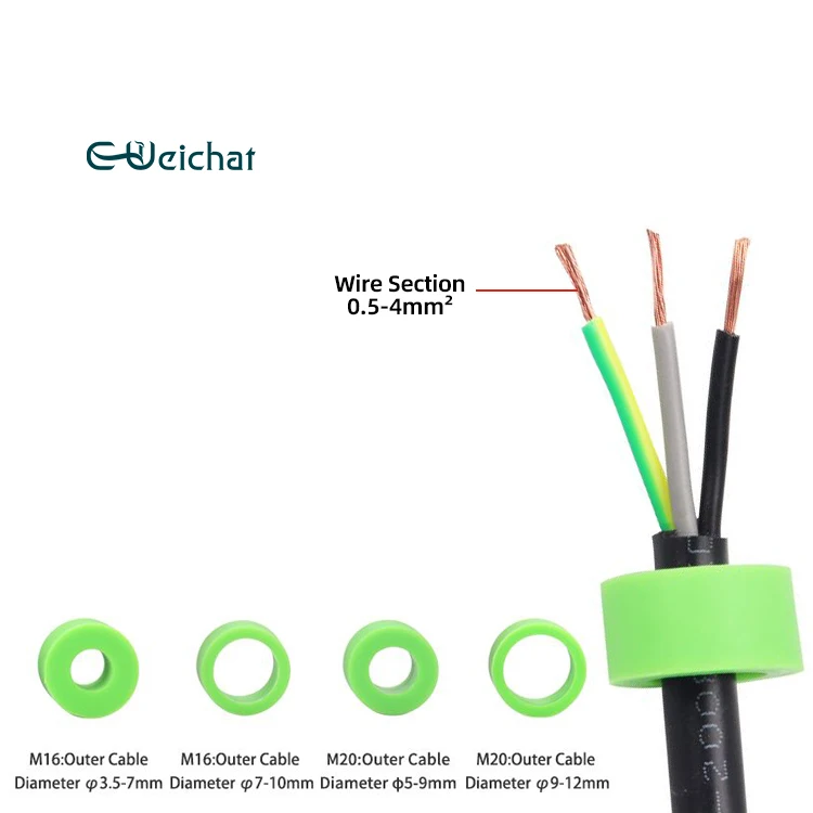 Outdoor E-Weichat Sensor Housing Boxes IP68 Waterproof Junction Box  Cable Terminals block