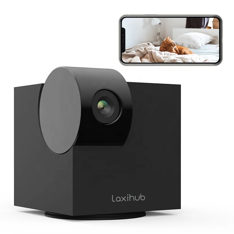 Laxihub 10M IR Distance Wide Angle PTZ Security Camera 360 Wireless WiFi
