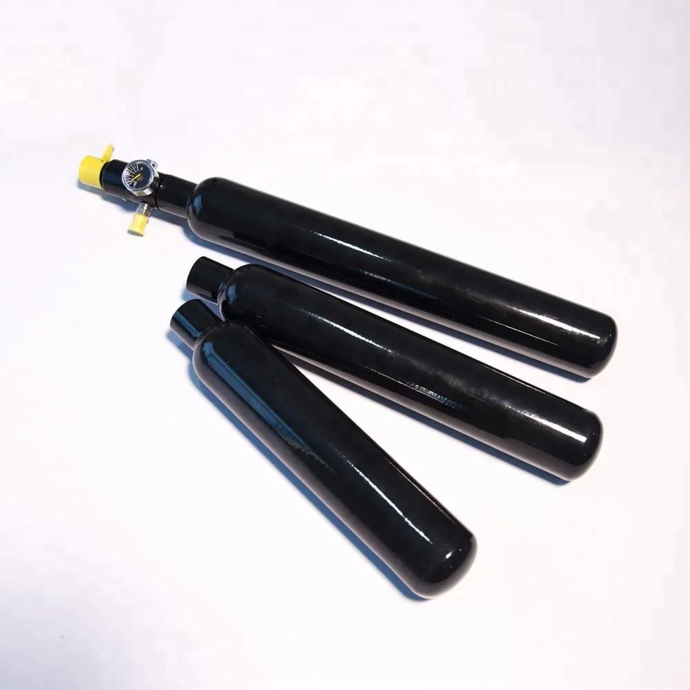 0.36L 0.5L маленький Маленький Цилиндр с клапаном PCP алюминиевый баллон газовые баллоны