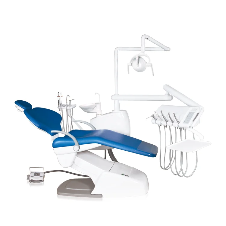 
Free spare parts SIGER V1000 CE approved lever- type foot high quality foshan best China cheap dental chair for dental clinic 