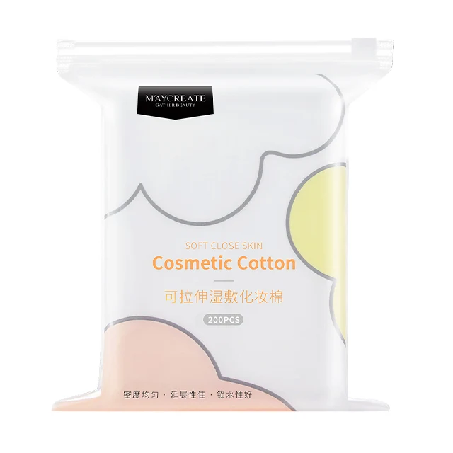 Private label  best-selling cosmetic cotton pads Moisturizing and skin-friendly makeup remover cotton Factory wholesale