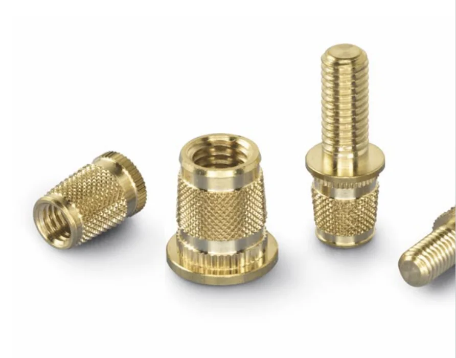 Thread Conditioner Hidden Fastening Screws Brass Fasteners Threaded Inserts For Plastic