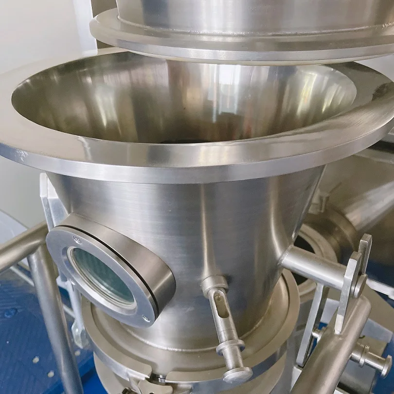 Industrial One-step Granulation Fluid Bed Dryer Sea Salt Fluidized Bed Dryer Machine Grain Dryer