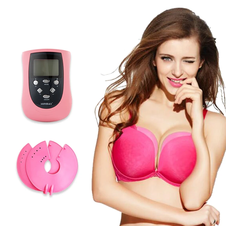  Adhesive Electric Breast Massage Pad Chest Bra Vibration Enlargem Massager