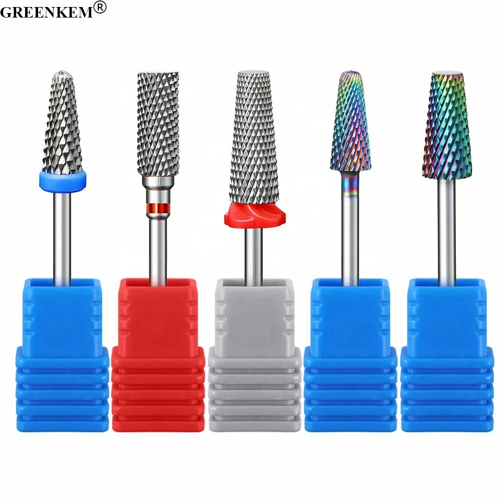 Nail Tungsten Steel Polishing Head Nail Removing Dead Skin Bidirectional Nail Removal Grinding Drill Bits
