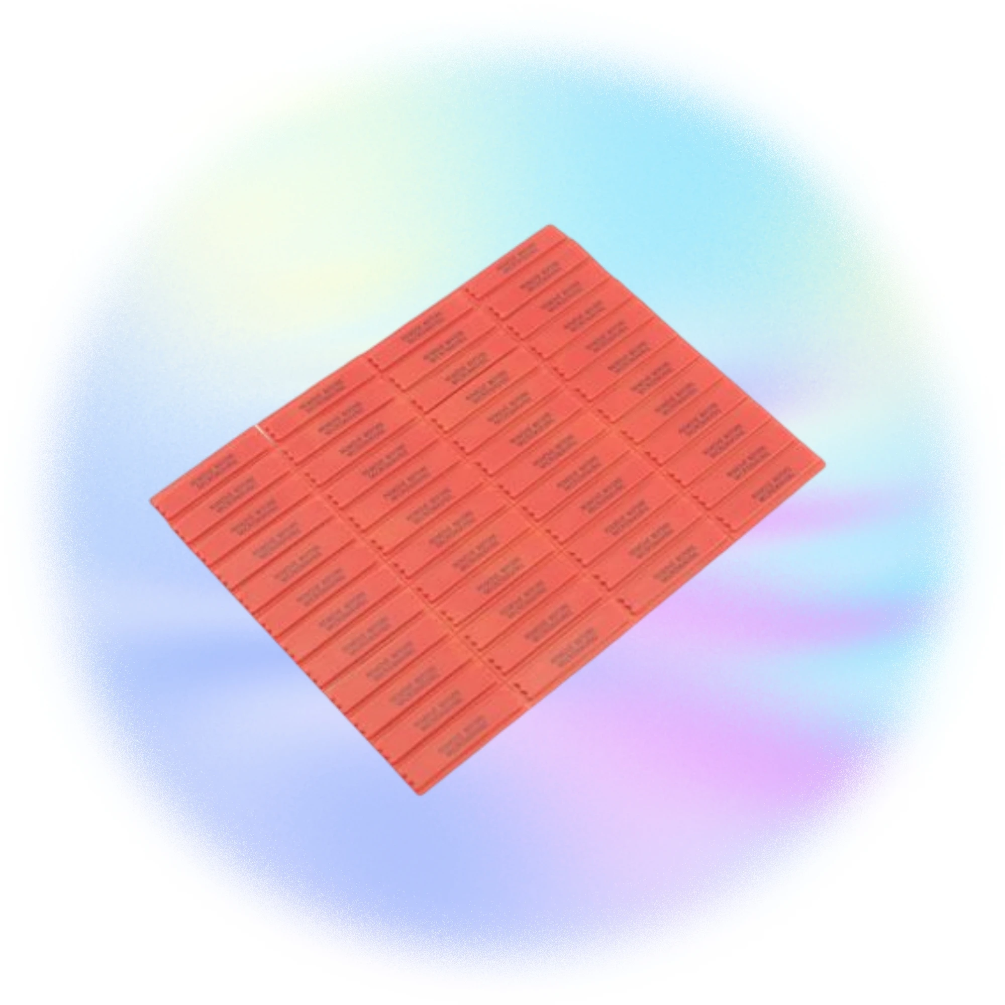 A-009(AM Label в листах) Безопасная Противоугонная Мягкая Этикетка dr-штрих-код наклейки для косметического магазина