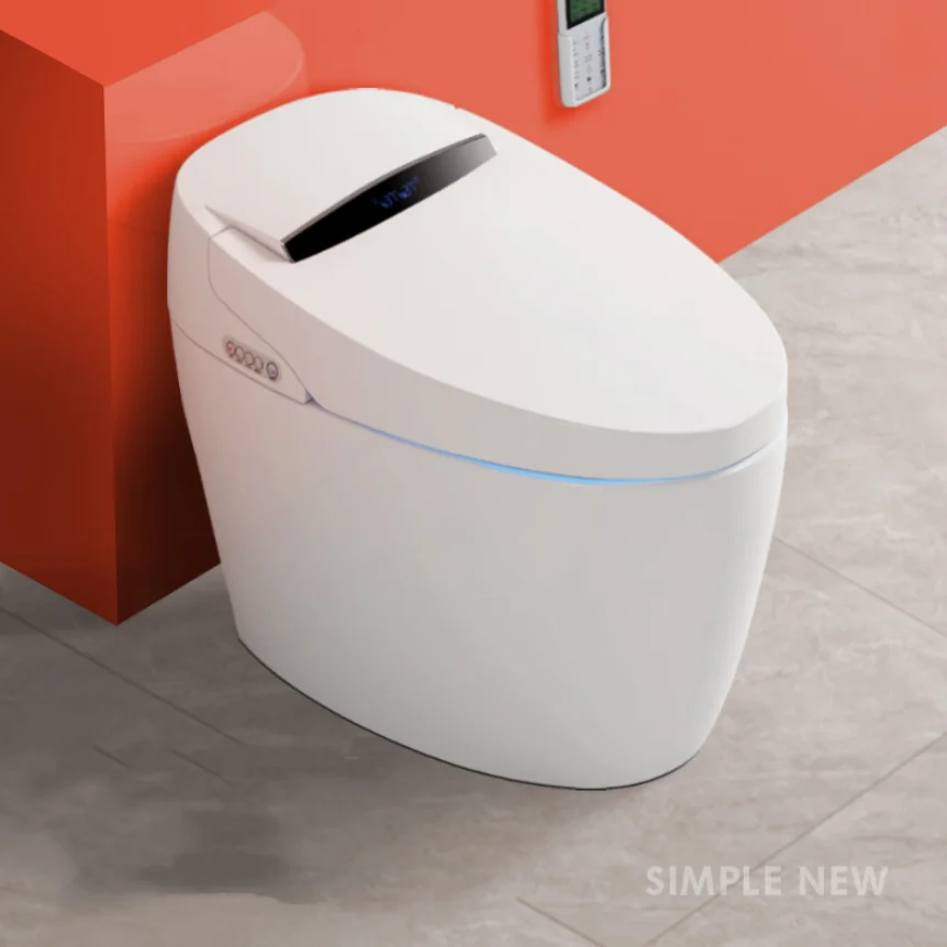 Supply Sanitary Ware  Modern bathroom smart toilet wall hung smart toilet seat cover