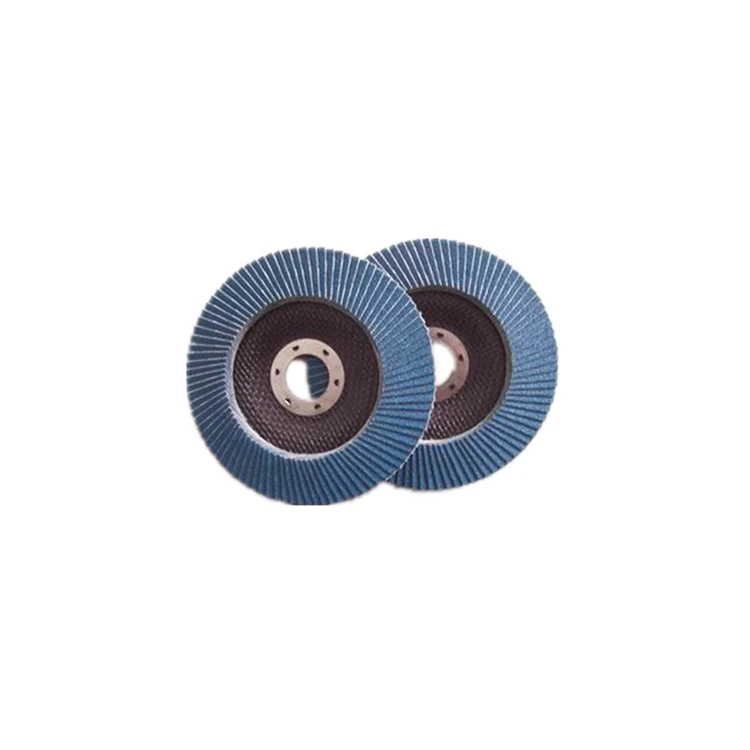 blue color Zirconium Grinding Discs Size4.5' Flap Disc For Metal And Stainless Steel Diamond cutting disc Aluminum Oxide disk