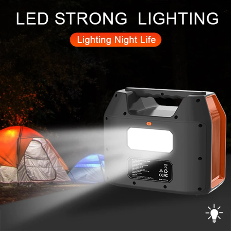 Hot Sale 300W 600W Power Station Portable Battery Energy Storage Power Supply Generator for Travel Emergency Use