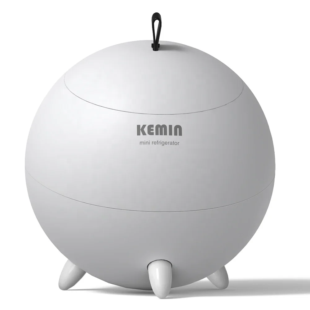 KEMIN 0.8L Cooler And Warmer Portable Mini Fridge Camping USB Car Fridge AC Cooler For Cola Car Home Office