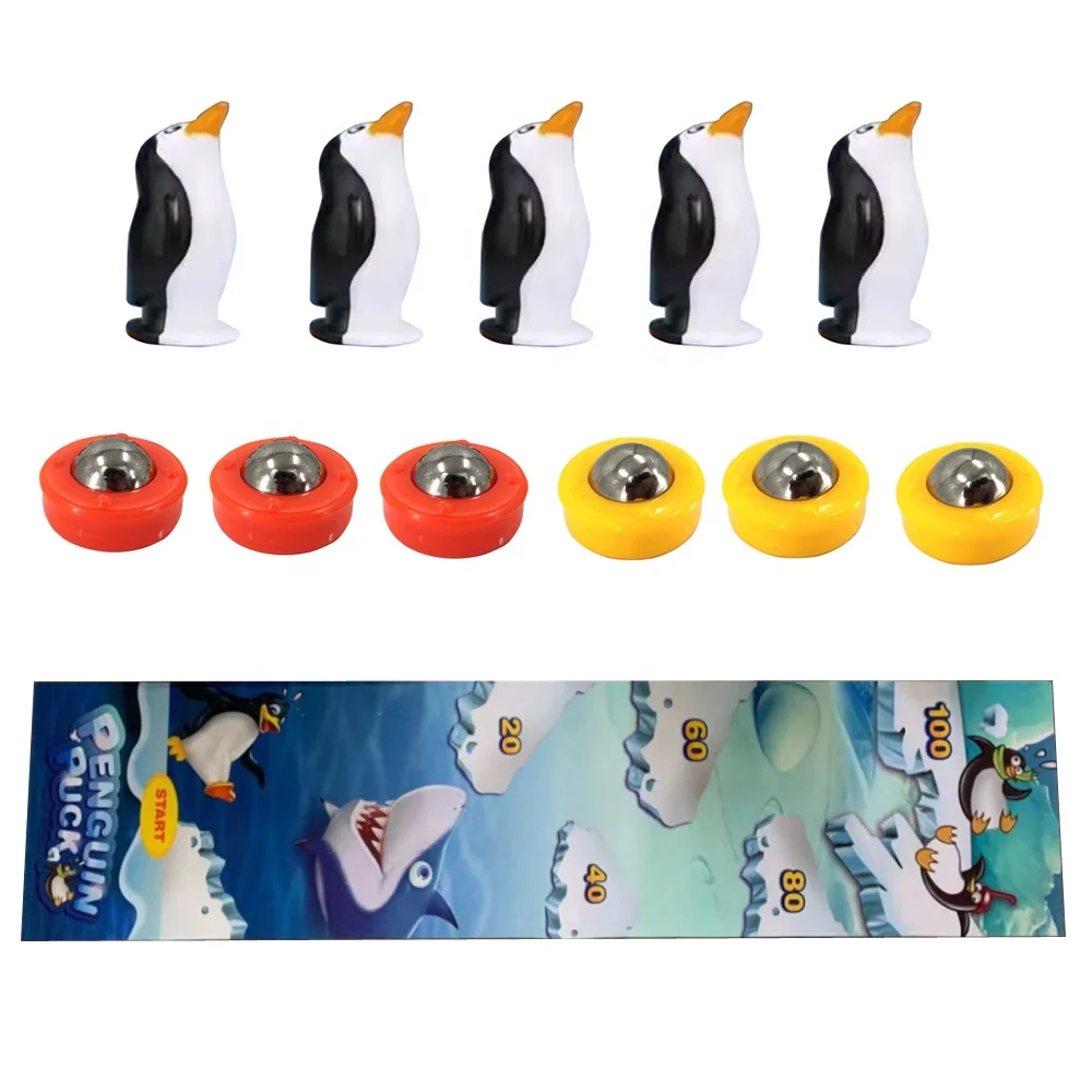 Hot Selling Mini Tabletop Air Hockey Game Set 007-156 Desktop Penguin Pucks Toy For Kids & Adults Gifts