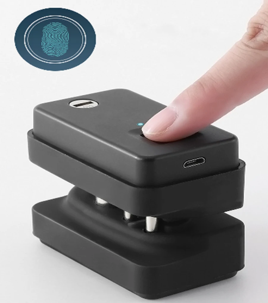 Блокировка пальцами, пистолет для отпечатков пальцев, замки для пистолета