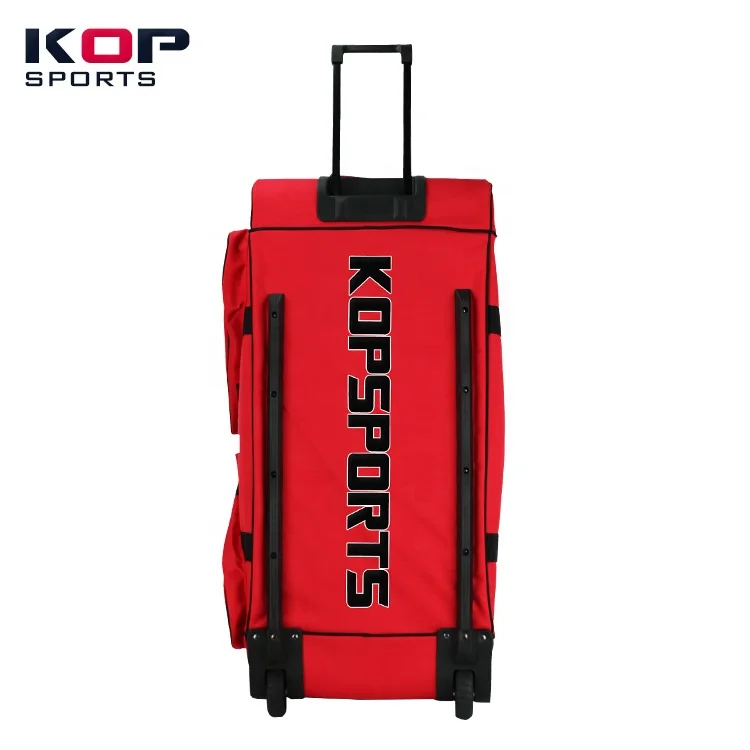 
2021 KOP SPORTS NEW Desing Heavy Duty Field Ice Hockey bag Roller Equipment Bag 