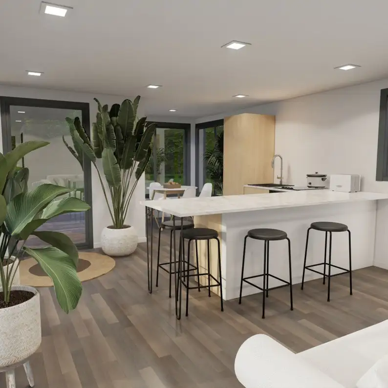 Tiny Homes Ready To Live In 20Ft 40Ft New Luxury Modular Shipping Container House With Bathroom Vanity With Sink