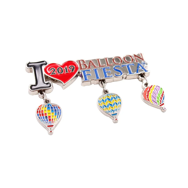 Metal refrigerator stickers Turkey hot air balloon painted refrigerator stickers scenic tourist souvenirs