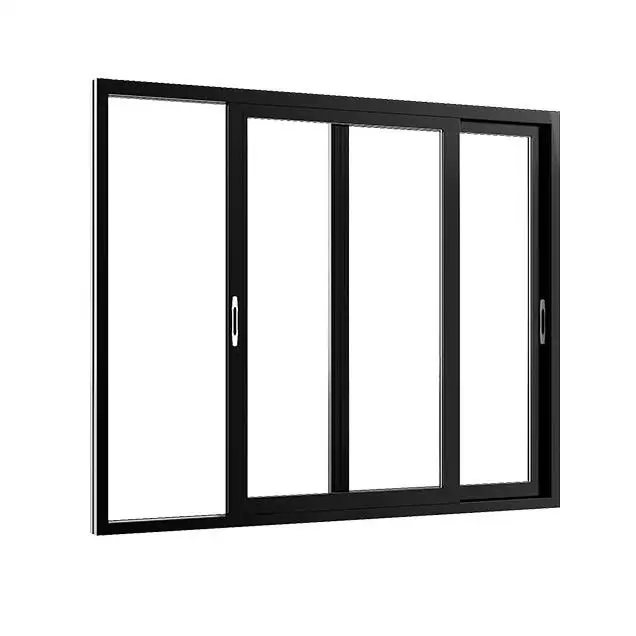 Aluminum sliding door motor automatic steel double side sliding glass door lock