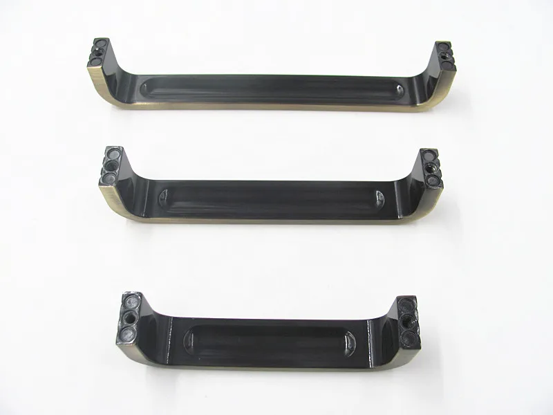 Furniture cabinet flat drawer zinc cabinet handles