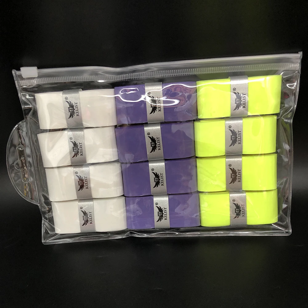 
Kelist soft feeling Badminton Thin Type quality Tennis racket overgrip for racket tennis 60pcs mix color 