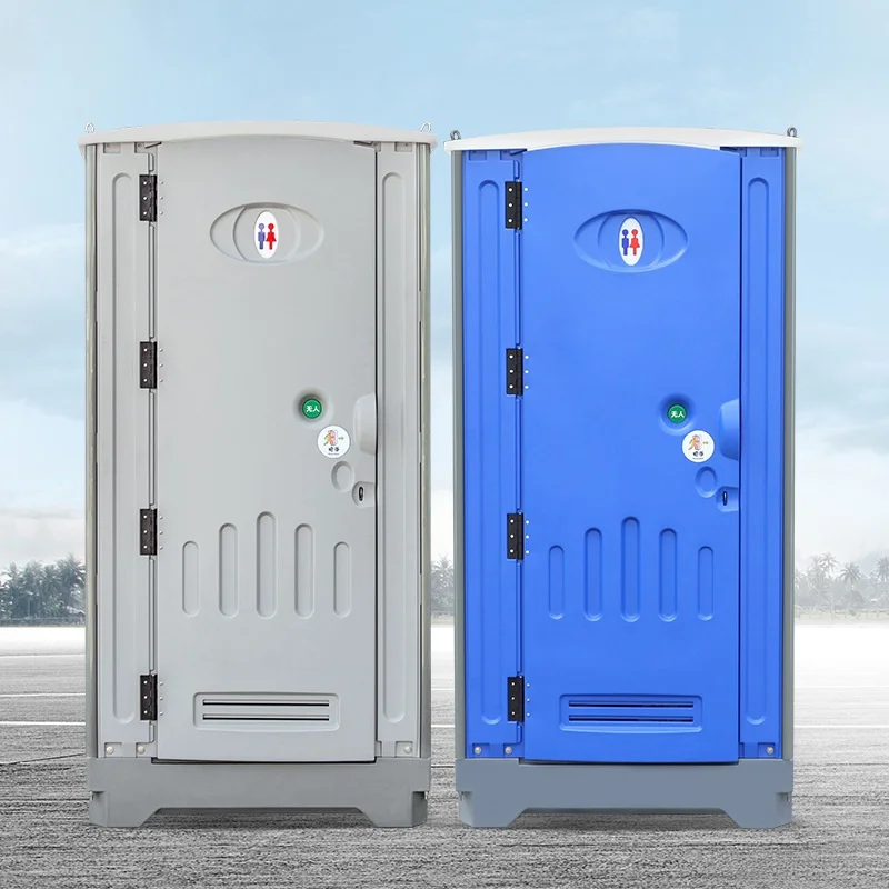 Convenient Outdoor Public Movable Temporary Bathroom Portable Toilet for Shop Use Finished Product
