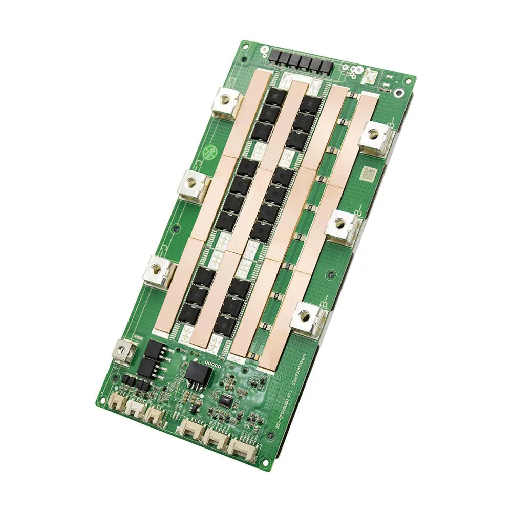 Automatic Identify 8s-24s LFP NMC 36V 48V 60V 72V Smart BMS 40A 60A 100A 150A 200A with UART 485 Canbus