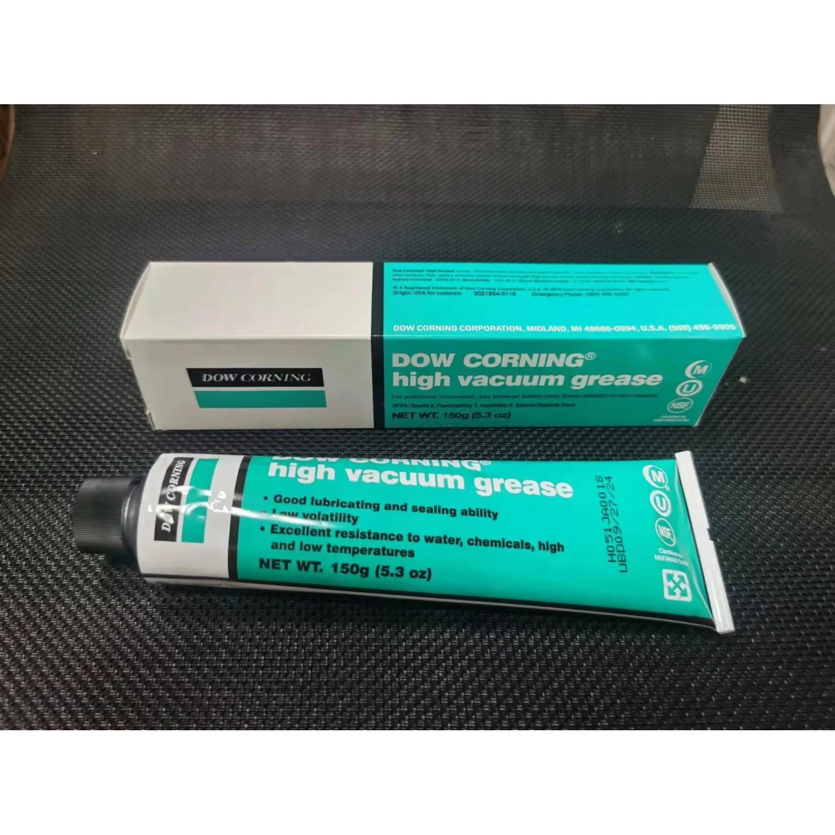 American MOLYKOTE High Vacuum Grease 976V 150g White Transparent Sealing Silicone Grease MOLYKOTE High Vacuum Grease 976V