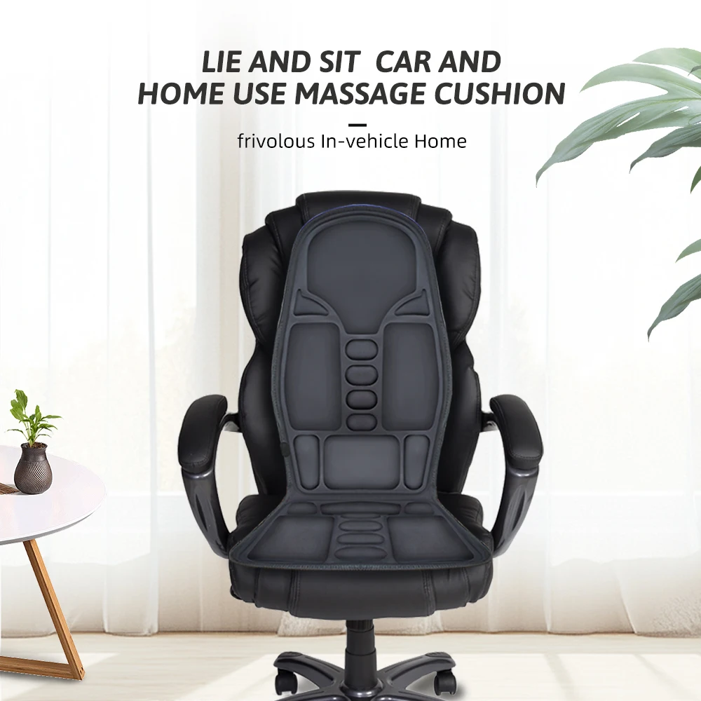 Car Seat Massager Hip Vibration Heating Home Seat Hip Waist Vibration Massage Cushion  Massage mattress