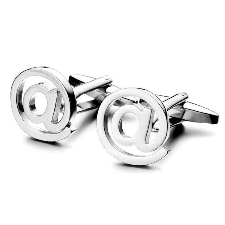 Персонализированные эмалированные мужские cufflinks-30 костюма
