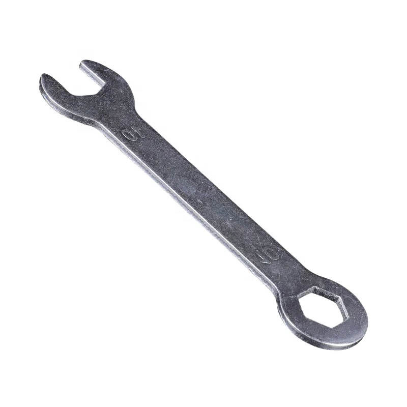 Hot-selling Disposable Closed Wrench Matching Iron Open Spanner 10mm Stamping Double-purpose