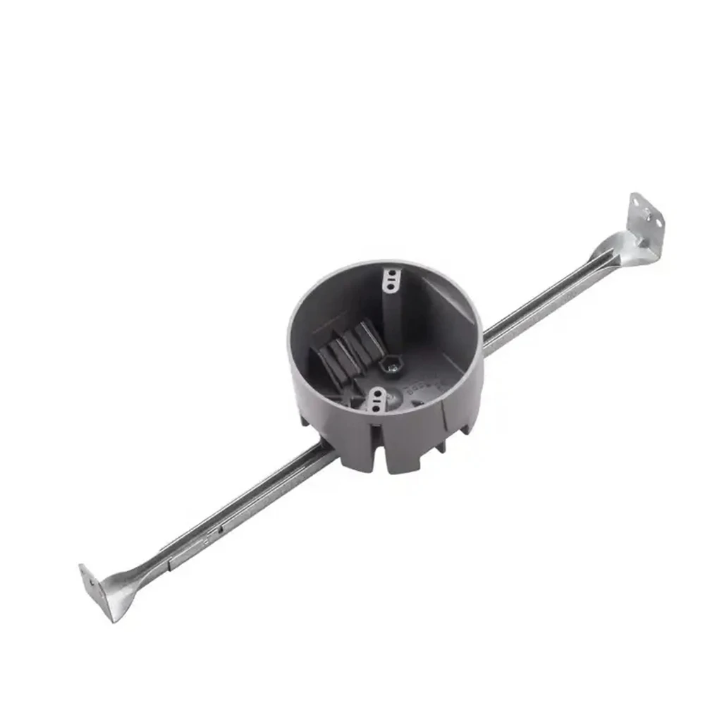 High Quality Plastic Round Residential Outlet Box Waterproof Electrical ceiling Box with UL Certificate Switch Outlet Box