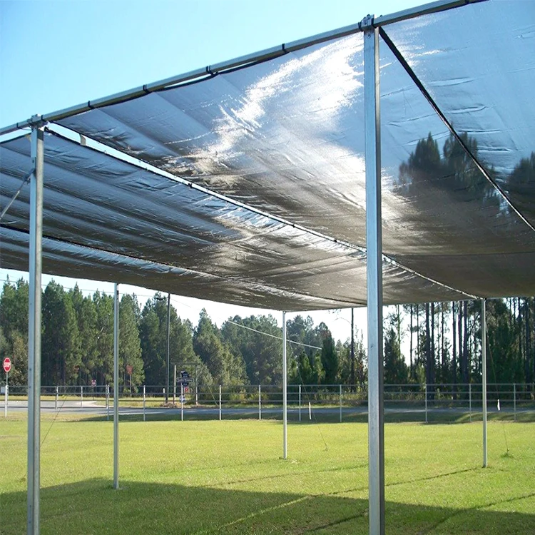 Plastic Net Black Aluminum Foil Shade Net Rolls/Greenhouse Shade Net