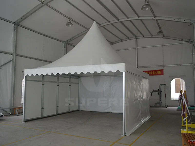 6x6 Aluminum high peak canopy Pagoda Marquee tent for exhibition event
