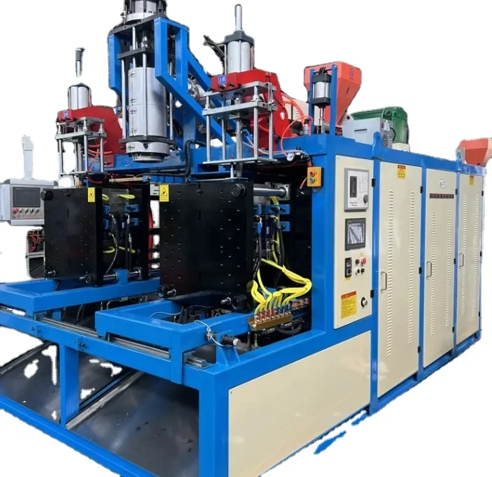 two stations bottle blowing machine plastic machine preform bottle blowing  blowing machine 5 liter