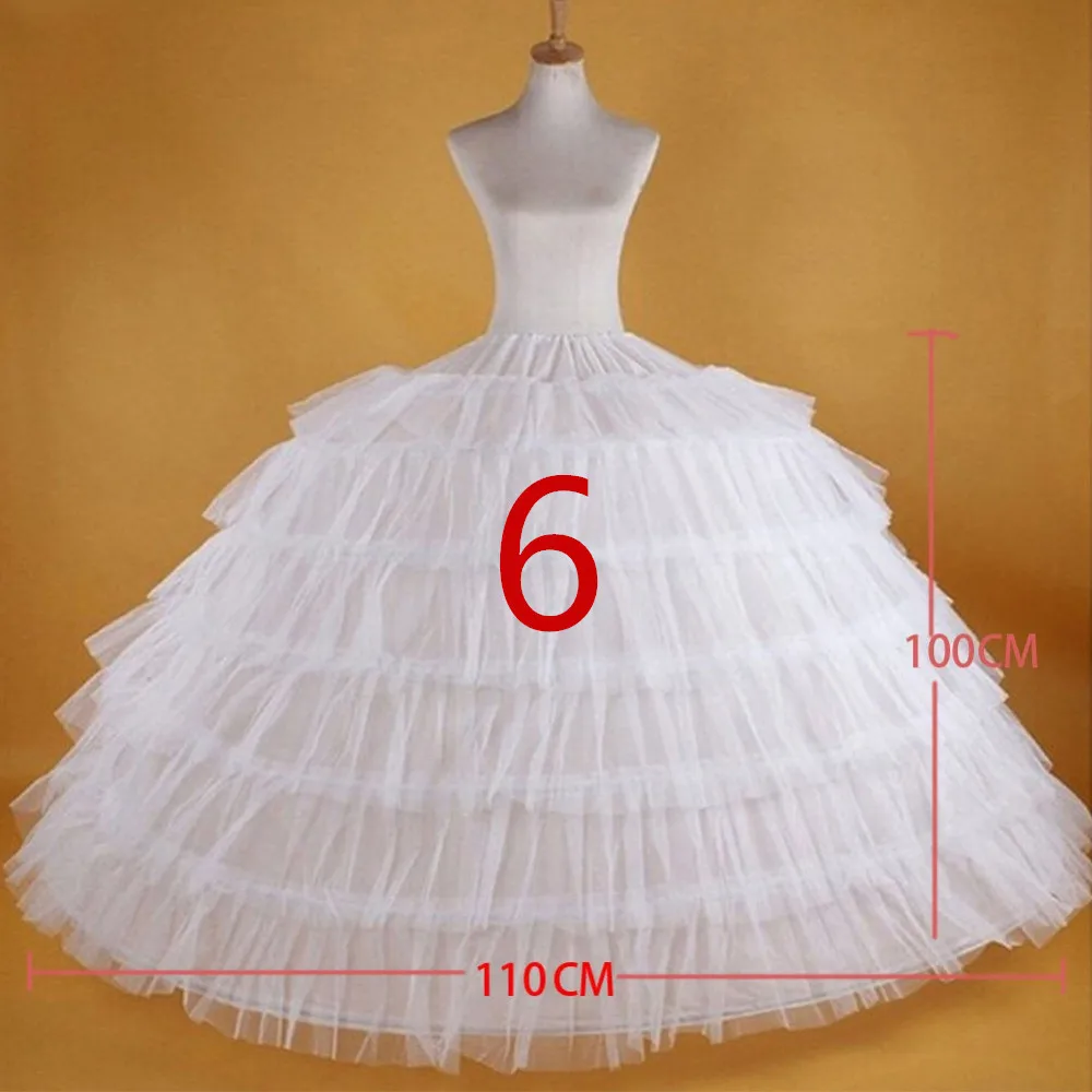 White Petticoat Vintage  Party Dress Wedding Gown Petticoat Underskirt