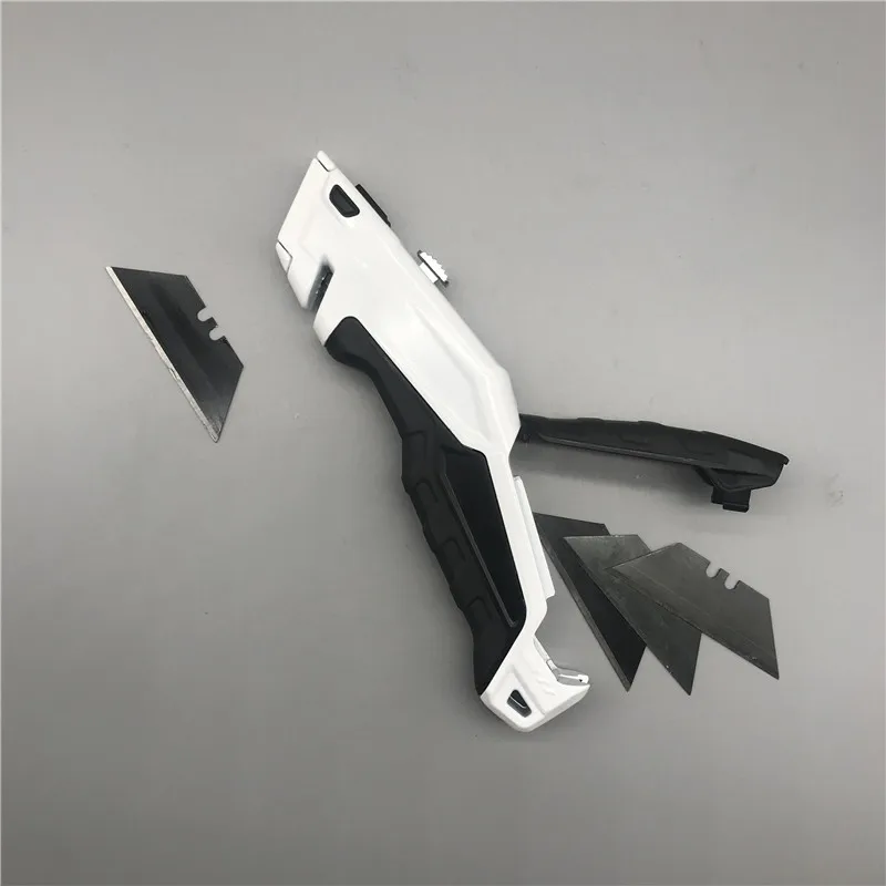 2020 Amazon top seller T style retractable heavy duty safety blade cutter aluminum utility knife