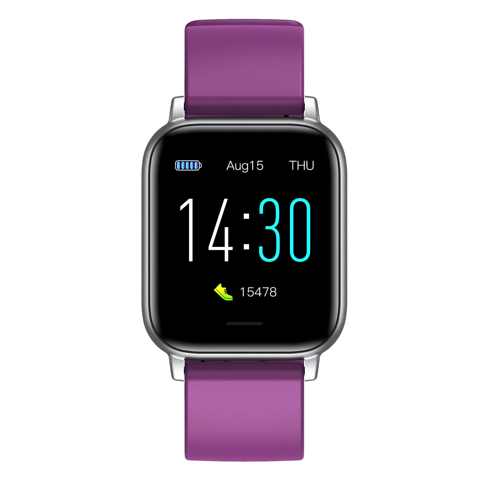 2021 cross-border new S50 Sports heart rate health watch thermometer step waterproof bracelet smart watch