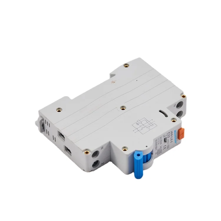 6KA earth leakage residual current circtuit breaker elcb 6a 10a 16a 20a 25a electric equipment rcbo RCD with overload protection