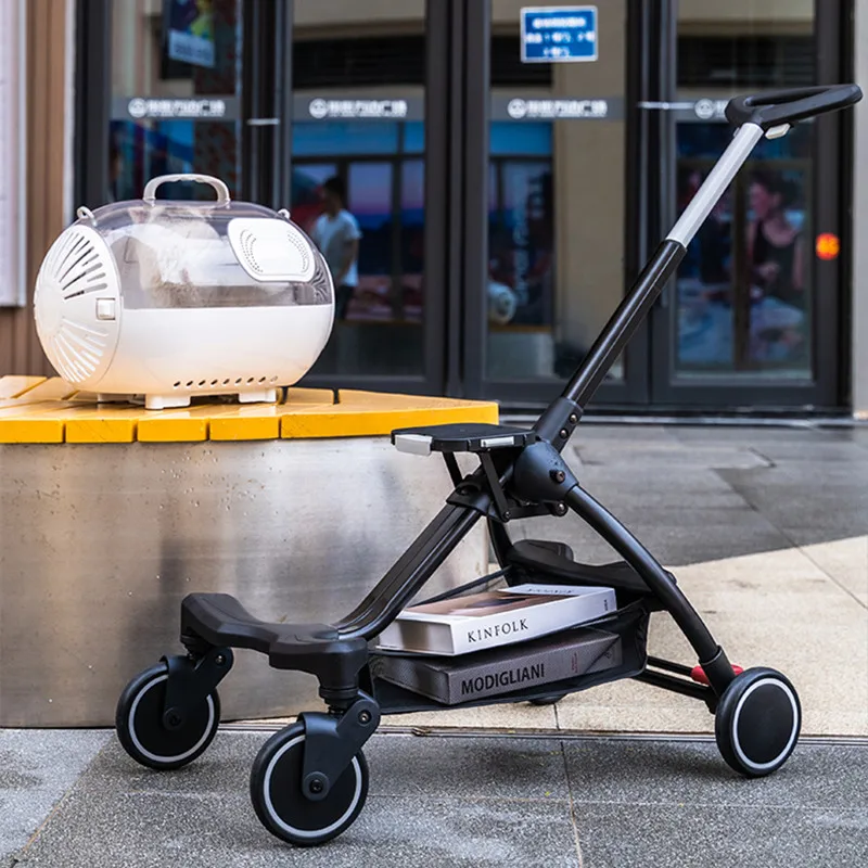 Outdoor Travel Cat Stroller Pet Carrier Strolling Cart Foldable Small Animals Stroller With Carrier Bag
