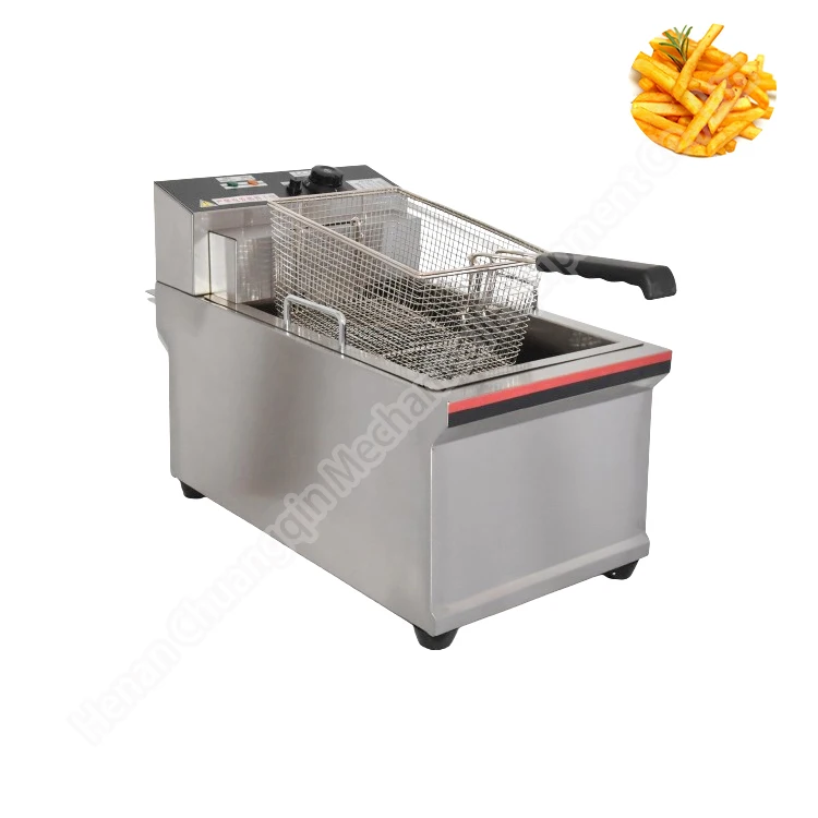 New design industrial Commercial Kitchen Equipment table Top Electric Fryer