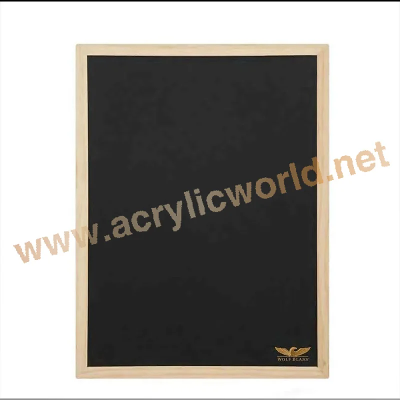 Wood Frame Green Chalkboard A Frame Chalkboard Menu Board Blackboard Chalk PMMA menu holder