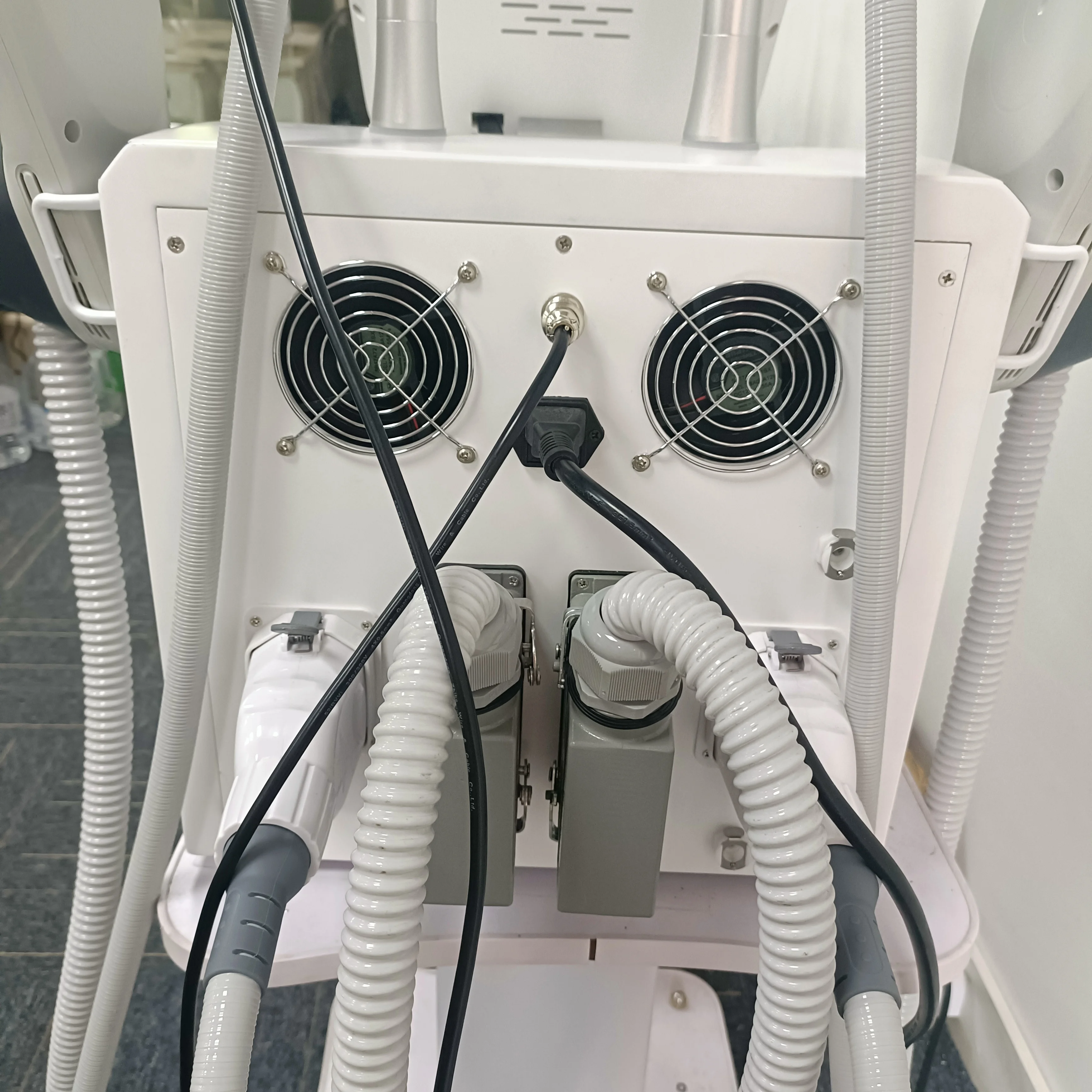 New 2 In 1 Slimming Cryolipolysis 360 Handles Ems Electrical Stimulation Rf Ems Cryotherapy Weight Loss Fat Freeze Cryolipolysis