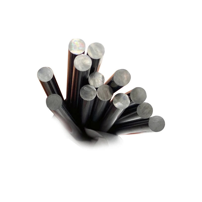 Solid tungsten carbide and cermet rods blanks cemented tungsten carbide rod