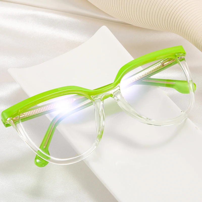 Hot Sell New Retro Fashion TR90 Round Clear Frames Bluelight Blocker Anti Blue Light Blocking Glasses Eyeglasses