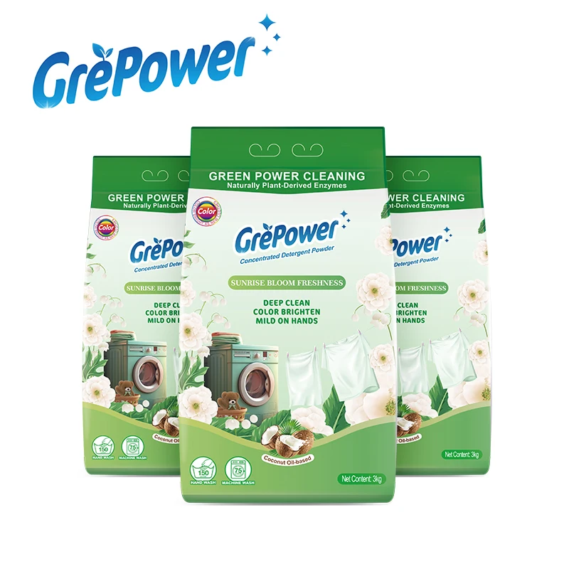 Liby Grepower omo Factory Wholesale Laundry Washing Detergent Powder 100g High foam Low density Powder detergent powder  OEM&ODM