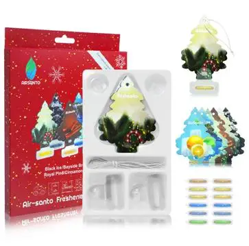 Santo air freshener Wholesales custom best selling perfume car solid air freshener used in car