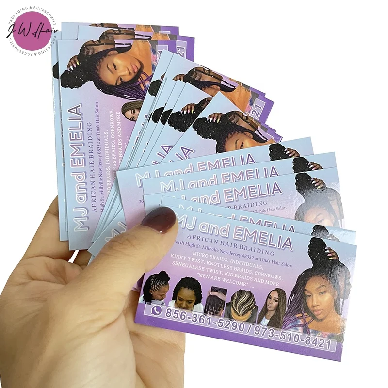 Custom Luxury Black Gold Foil Business Card Available Glossy Card For Small Business