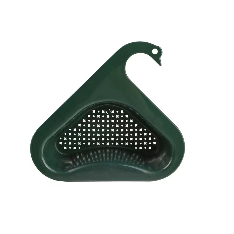 New multifunctional triangular filter sink drain rack rack hanging sink drain basket sponge rack kitchen filter basket